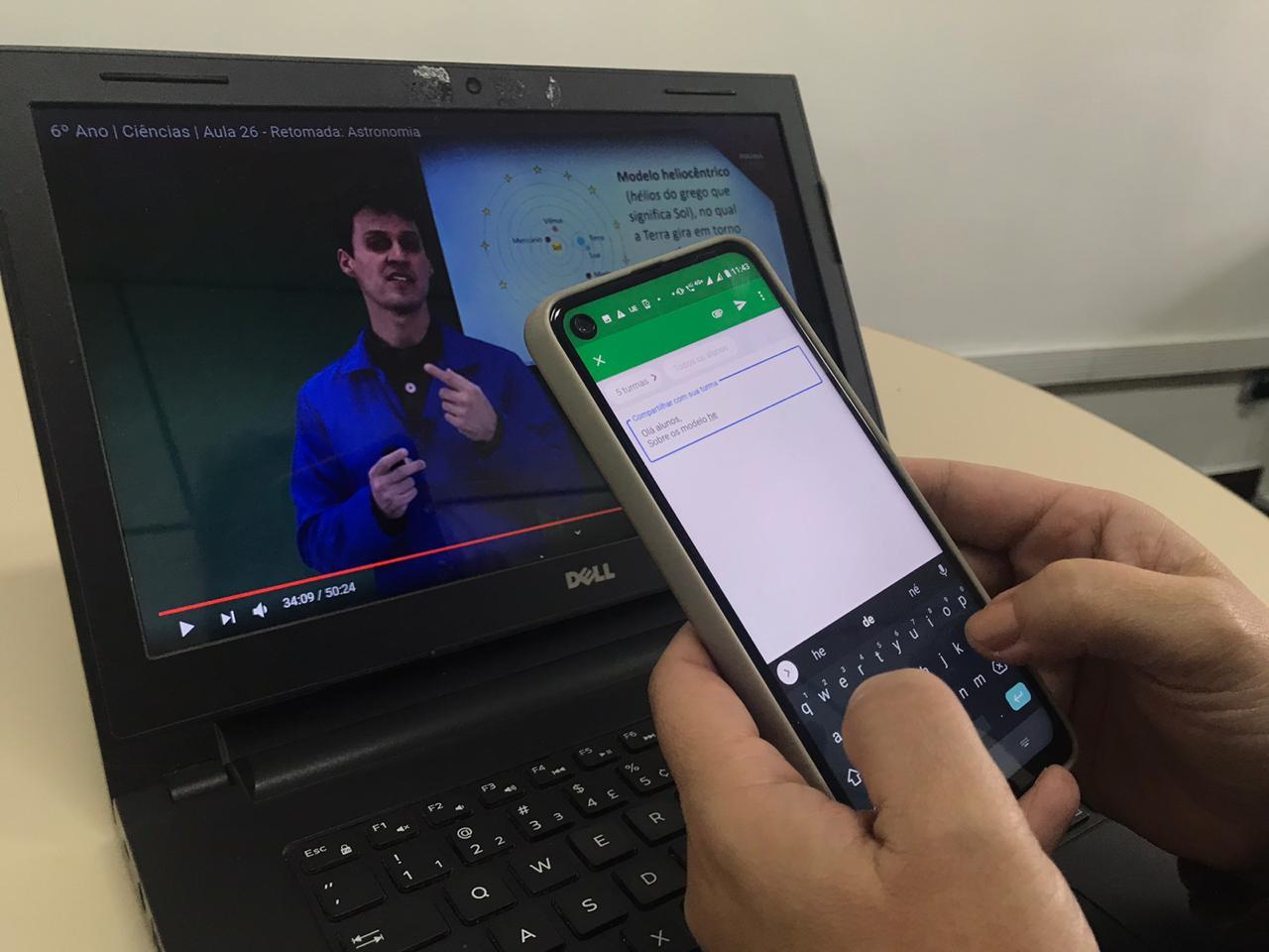 A Secretaria de Estado da Educação e do Esporte (Seed) conta com uma nova tecnologia para registrar a presença dos professores em sala de aula, em tempo de pandemia do novo coronavírus