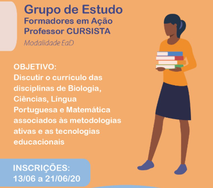 A Secretaria de Estado da Educação e do Esporte (Seed) abriu no último sábado (13) as inscrições para professores participarem como cursistas do programa Grupo de Estudo Formadores em Ação. O objetivo dessa formação é capacitar ainda mais o professor da rede e ressignificar suas práticas pedagógicas com o apoio de novas tecnologias.