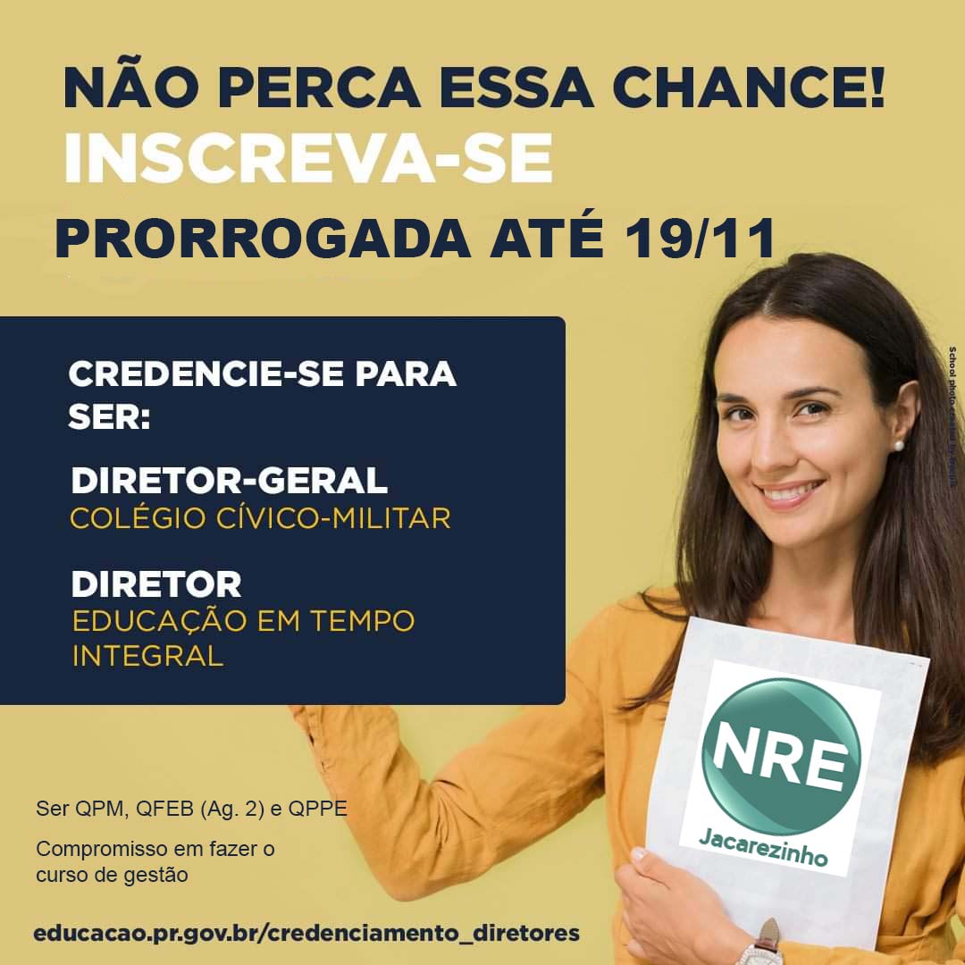 credenciamento Escolas Civico-Militares e Educação em Tempo Integral