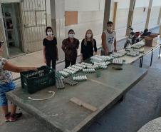 DISTRIBUIÇÃO DE MERENDA ESCOLAR 