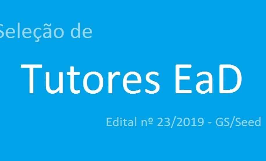 Seleção de tutores PDE