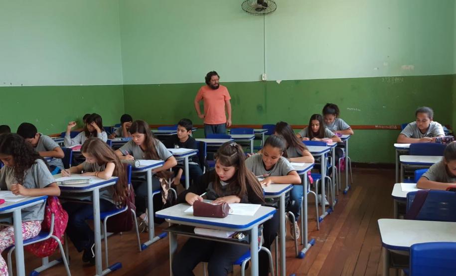 Escola sendo escola