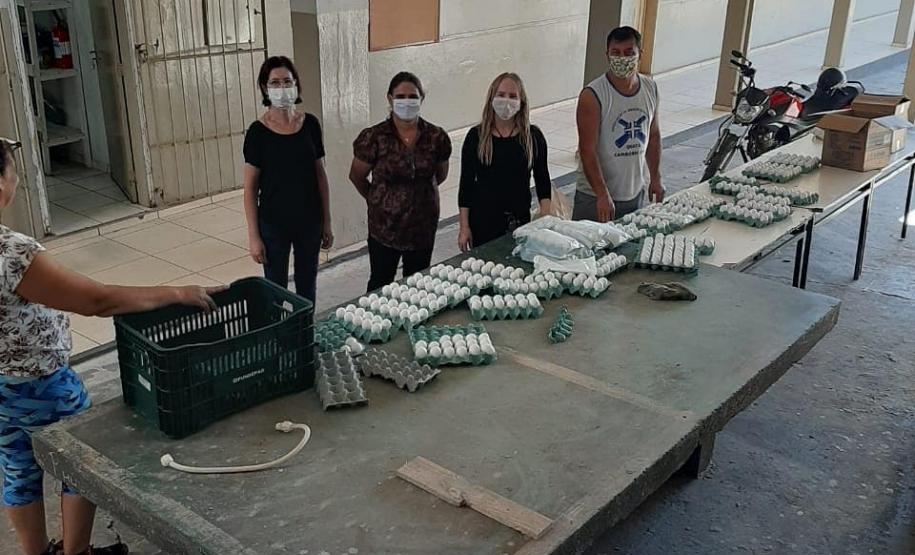 DISTRIBUIÇÃO DE MERENDA ESCOLAR